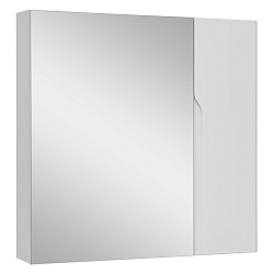Зеркальный шкаф/белый/глянец(80см)Palermo/AQUA DE MARCO
