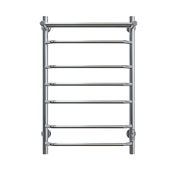 Aringa Бонди полотенцесушитель лесенка электрический с полкой 80*50, хром