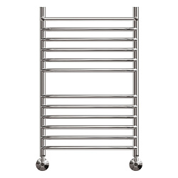 Полотенцесушитель водяной Point Альфа PN05148SP П11 400x800 с полкой, хром