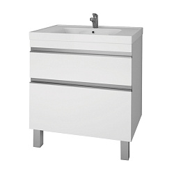 DREJA.eco Тумба Grace Plus 70, белый лак, 2 ящ (Grace 70)