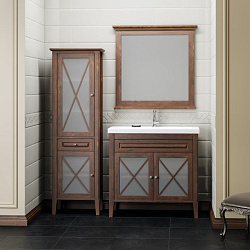 Зеркало Opadiris Палермо 90, цвет светлый орех