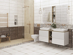 Столешница для тумбы п/рак. подвесная: MODUO 140, дуб, Сорт1