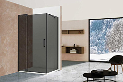 Душевой уголок Extra VSR-1E809090CGB 800/900*900, черный, стекло тонированное, , шт