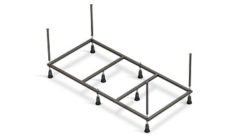 Рама д/ванны: Lorena 150 NEW метал. в комплекте со сборочным пакетом, Сорт1