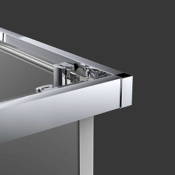 Душевой уголок Alpha VSS-3AL800CL, 800*800, хром, стекло прозрачное, , шт