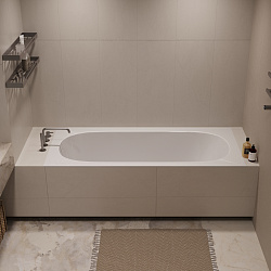 Ванна акриловая Vincea VBT-710-1700, 1700*750*460, цвет белый, , шт