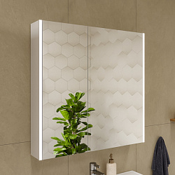 Шкаф зеркальный Prime LED 80