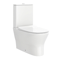 Corpa Nera Paganini/Паганини унитаз-компакт безободковый, быстрос.сиденье с микролифтом, белый