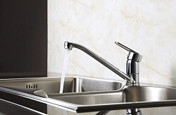 POINT Смеситель для кухни с поворотным изливом, хром, LM0304C