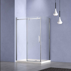 Душевой уголок Como-N VSR-4CN9014CL, 1400*900, хром, стекло прозрачное, , шт