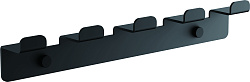 Планка с крючками (5), черный B9005-7