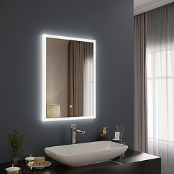 Зеркало/LED-подсветка(50см*70см)/сенсор. выключатель Siena/AQUA DE MARCO
