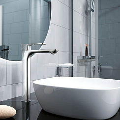 Смеситель для настольного умывальника, Slide, IDDIS, SLISB01i01