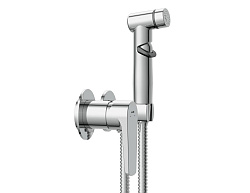 Смеситель с гигиеническим душем MODUO встраиваемый однорычажный
