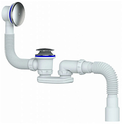 Сифон автомат для ванны и  глубокого поддона системы Easyopen