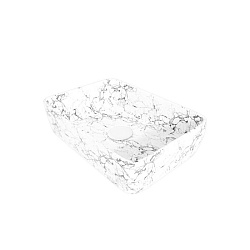 Corpa Nera Grossi/Гросси 50 раковина накладная, белый мрамор