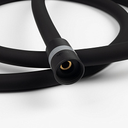 Шланг для душа, черный матовый, силиконовый, 2м, Optima Home, IDDIS, OPH20BLi19