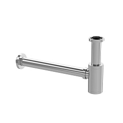 Сифон для раковины VSPH-1B01CH из латуни 300мм, , шт