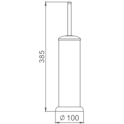 Напольный ершик HB901