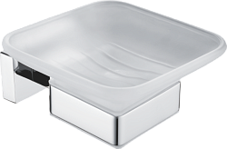 Мыльница (квадрат), хром B90202