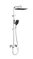 Душевая стойка Dice VSFS-4C12CH с изливом, хром, , шт