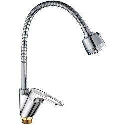 Смеситель для кухни, латунь, хром HB4304-3