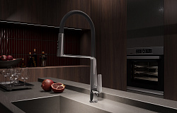 Смеситель для кухни Vincea VKF-118CH, хром, , шт