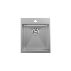 Мойка, нерж. сталь, сатин, 430*510, Haze, IDDIS, HAZ43S0i77