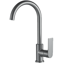 Смеситель для кухни, латунь, оружейная сталь HB70505-3