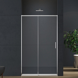 Душевая дверь Soft 2 VDS-3SO2140CL, 1400, хром, стекло прозрачное, , шт