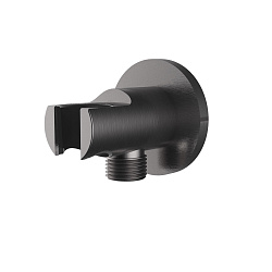 Держатель ручного душа VSC-31GM с подводом воды, вороненая сталь, , шт