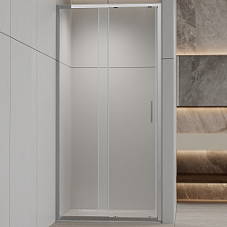 Душевая дверь Rapid-N VDS-3RN11/12CL, хром, стекло прозрачное, , шт