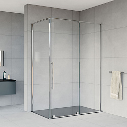 Душевой уголок Arno VSR-1A8012CL, 1200*800, хром, стекло прозрачное, , шт