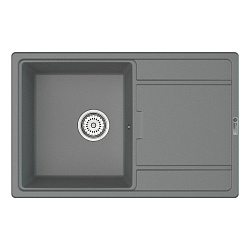 Мойка кухонная Point Лаура 78 PN3005AL, серый