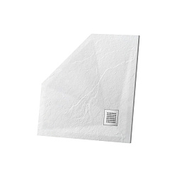 Поддон для душа из искусственного камня VST-4SP1010W, 1000*1000*25, белый матовый, , шт