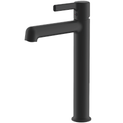 Смеситель для раковины, высокий, латунь, черный HB11814-7