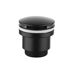 Клапан донный универсальный Click/Clack 1 ¼, черный