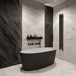 Corpa Nera Bosso/Боссо ванна акриловая отдельностоящая 170х76х58, розовый матовый