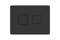 Кнопка ACCENTO SQUARE для AQUA 50 пневматическая пластик черный матовый