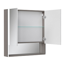 Шкаф зеркальный Smile LED 80