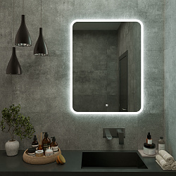 Зеркало/LED-подсветка (68,5см*89см)/сенсор.выключатель Maroni/AQUA DE MARCO
