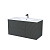 Тумба с умывальником, подвесная, 100 см, темно-серый, Bild, IDDIS, BIL10G0i95K