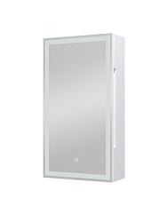 Зеркало-шкаф ALLURE White, 350х650  левый