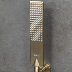 URSUS Смеситель для душа, латунь/брашированное светлое золото