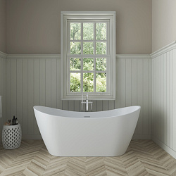 Corpa Nera Paganini/Паганини ванна акриловая отдельностоящая 170х80х73, белый матовый