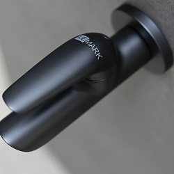 PROJECT Кран для бани, черный, LM4690BL