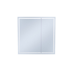 Шкаф-зеркало с подсветкой, 80 см, Zodiac, IDDIS, ZOD8000i99
