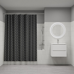 Штора для ванной, 200x180 см, Полиэстер, IDDIS, BB02P18i11