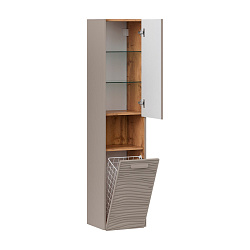 Пенал подвесной Gleam 36 с корзиной, амарок/дуб вотан