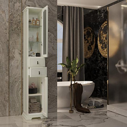 Пенал Opadiris Риспекто 30, цвет слоновая кость, правый, вар. 2